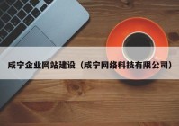 咸寧企業(yè)網(wǎng)站建設(shè)（咸寧網(wǎng)絡(luò)科技有限公司）